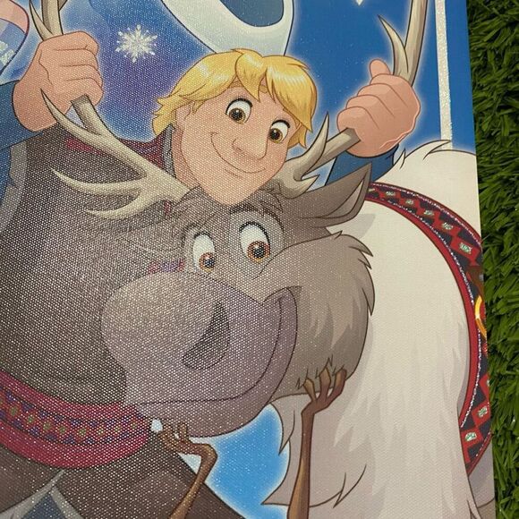 Artissimo Designs Disney Frozen Large Wall Canvas Art Print Portrait New 17 x 22 - Picture 7 of 12